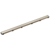 BRIZO 48" Reversible Linear Shower Drain — Brushed Nickel