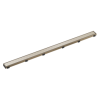 BRIZO 48" Reversible Linear Shower Drain — Brushed Nickel