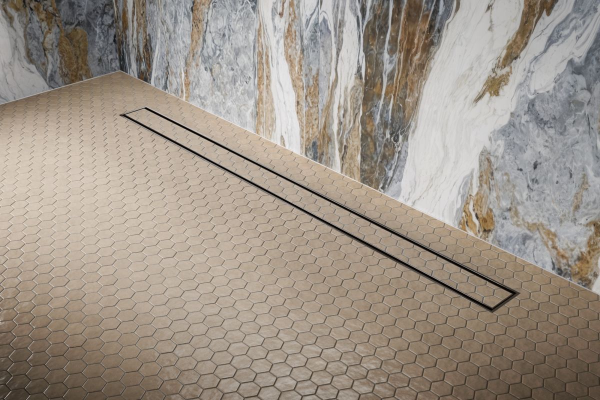 BRIZO 48" Linear Shower Drain Rough — Not Applicable