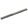 BRIZO 48" Reversible Linear Shower Drain — Brilliance Black Onyx