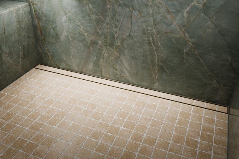 BRIZO 48" Linear Shower Drain Rough — Not Applicable