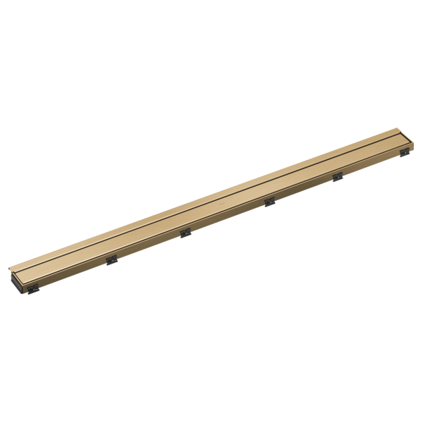 BRIZO 48" Linear Shower Drain Wall Trim — Luxe Gold