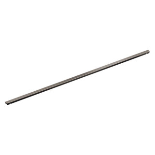 BRIZO 48" Linear Shower Drain Wall Trim — Brilliance Black Onyx