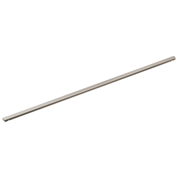 BRIZO 48" Linear Shower Drain Wall Trim — Luxe Nickel