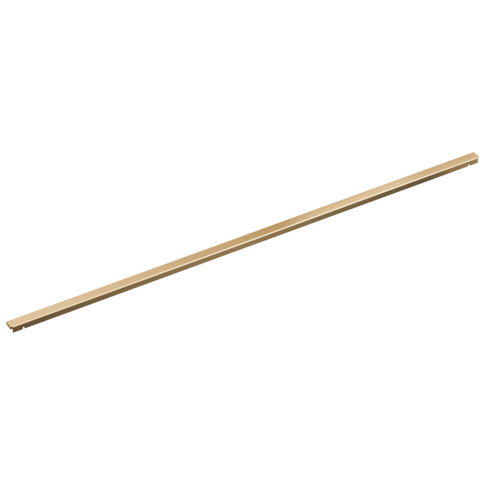 BRIZO 48" Linear Shower Drain Wall Trim — Polished Gold