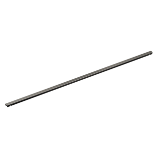 BRIZO 48" Linear Shower Drain Wall Trim — Luxe Steel