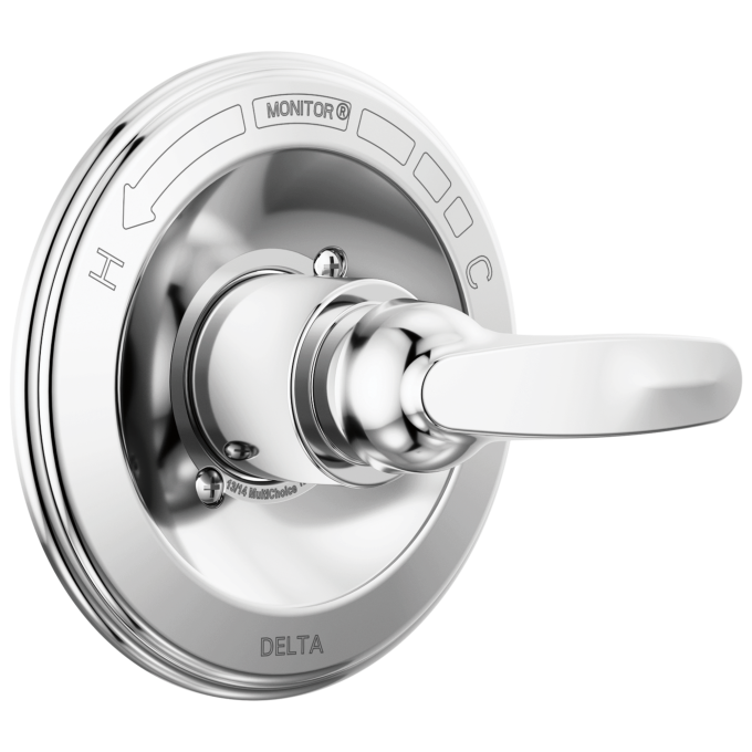 DELTA Foundations Monitor 13 Series Valve Only Trim — Chrome