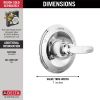 DELTA Foundations Monitor 13 Series Valve Only Trim — Chrome