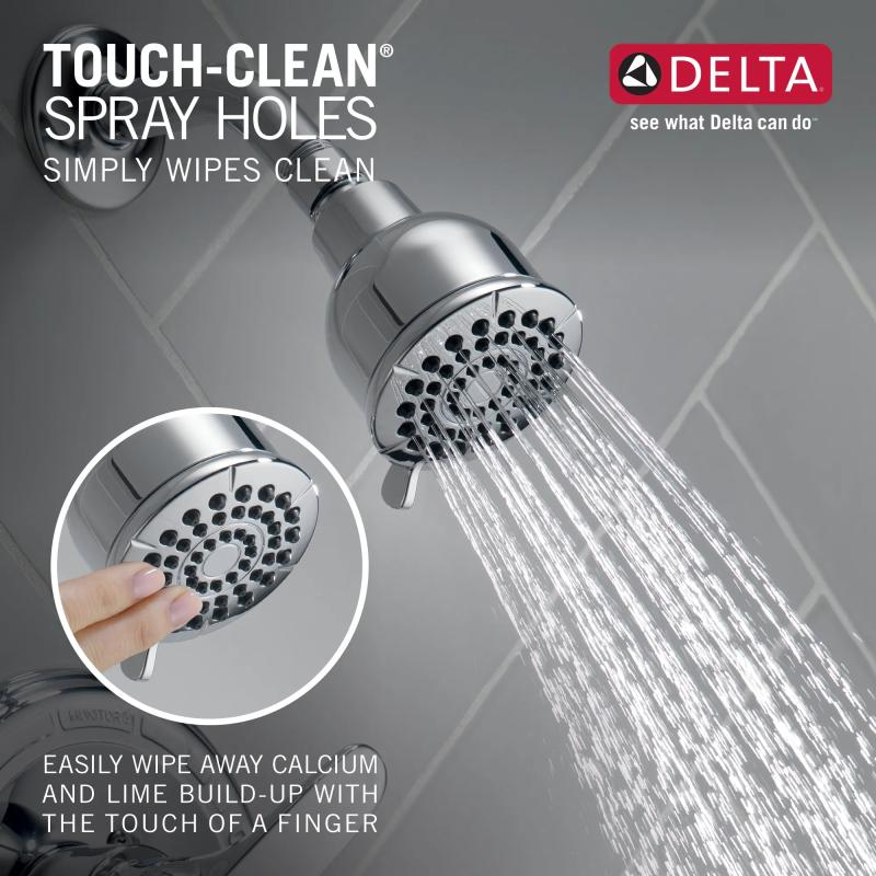 DELTA Foundations Monitor 13 Series Shower Trim — Chrome