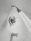 DELTA Foundations Monitor 13 Series Tub & Shower Trim — Stainless