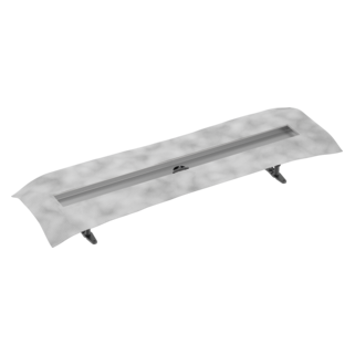 DELTA 36" Linear Shower Drain Rough — Not Applicable