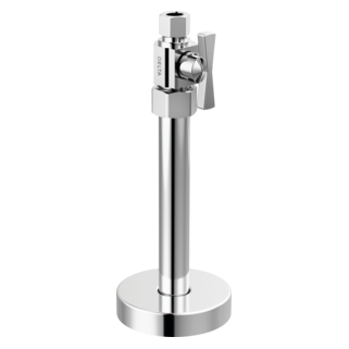 DELTA Straight Supply Stop Valve — Chrome