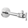 DELTA Angled Supply Stop Valve — Chrome