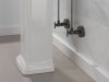 DELTA Angled Supply Stop Valve — Matte Black