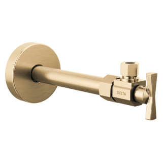 DELTA Angled Supply Stop Valve — Champagne Bronze