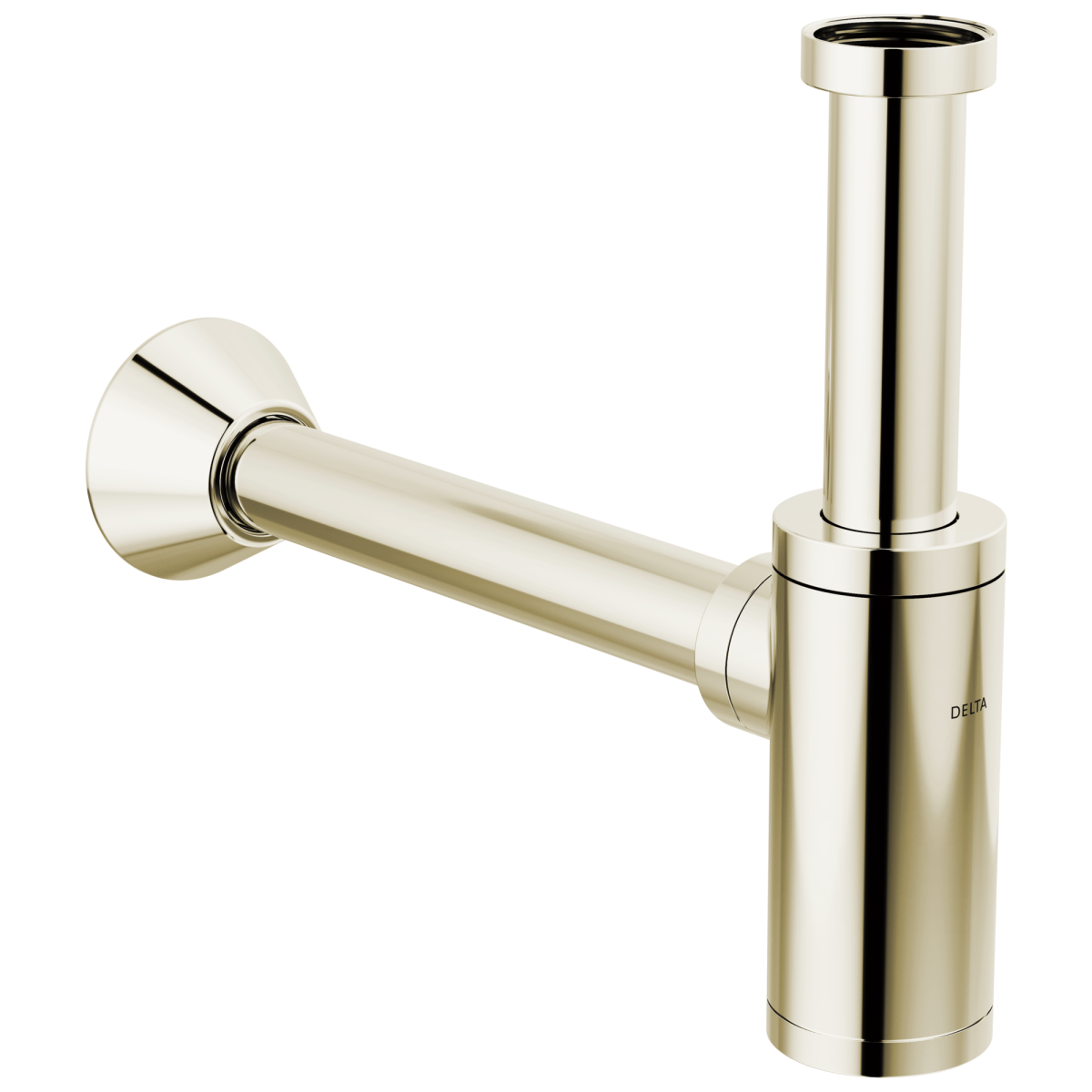 DELTA Bottle Trap — Polished Nickel