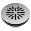 DELTA 4" Prefab Round Shower Drain — Chrome