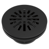 DELTA 4" Prefab Round Shower Drain — Matte Black