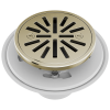 DELTA 4" Tile-In Round Shower Drain — Polished Nickel