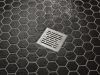 DELTA 4" Tile-In Square Shower Drain — Stainless