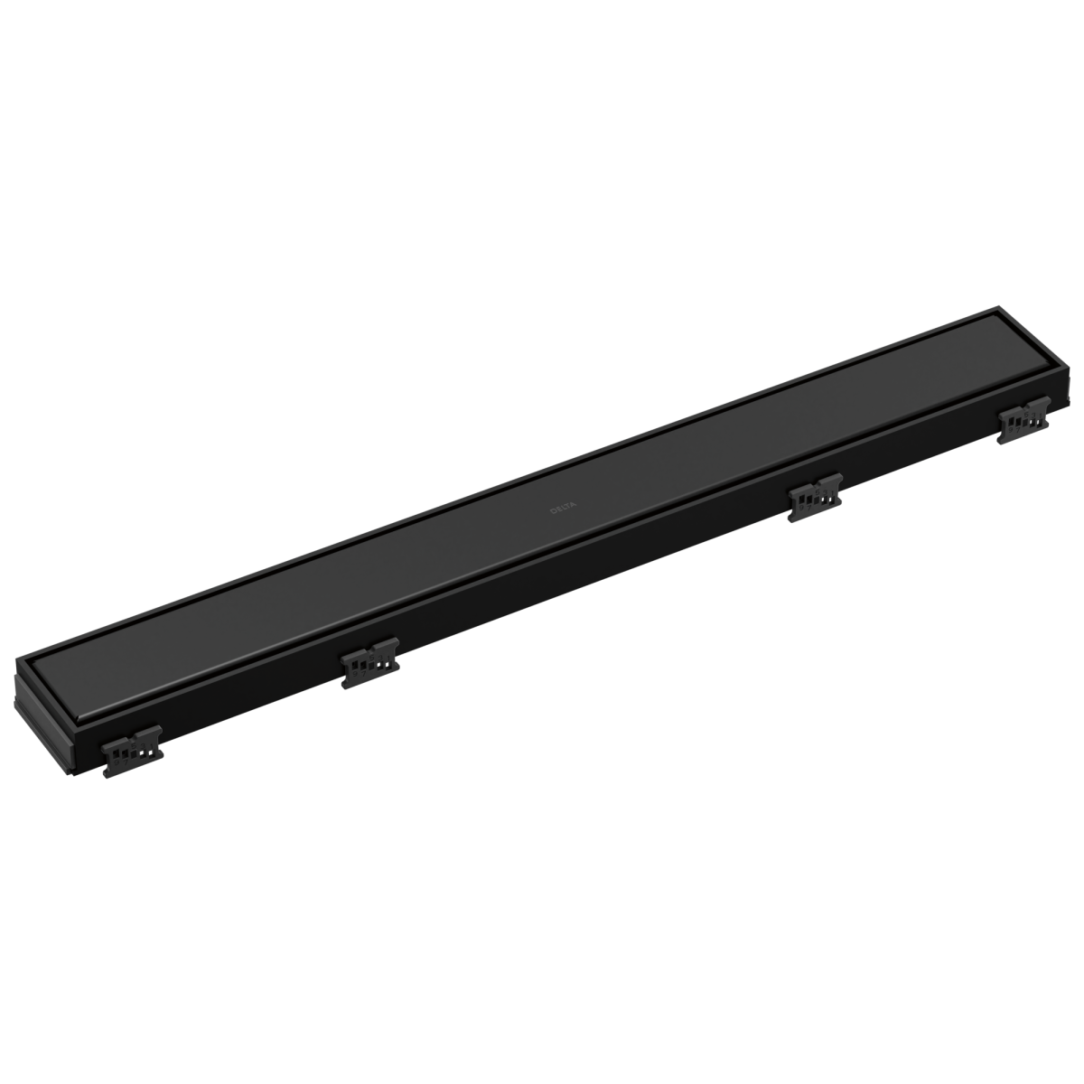 DELTA 24" Reversible Linear Shower Drain Trim — Matte Black