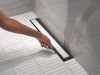DELTA 24" Linear Shower Drain Wall Edge — Matte Black