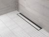 DELTA 24" Linear Shower Drain Wall Edge — Matte Black