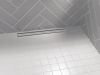 DELTA 24" Linear Shower Drain Wall Edge — Chrome