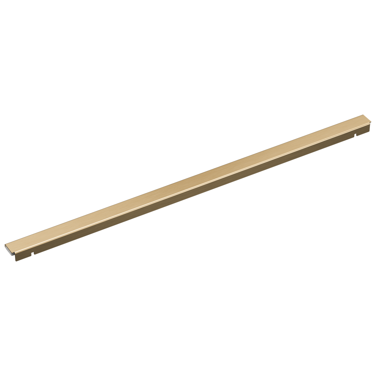 DELTA 24" Linear Shower Drain Wall Edge — Champagne Bronze