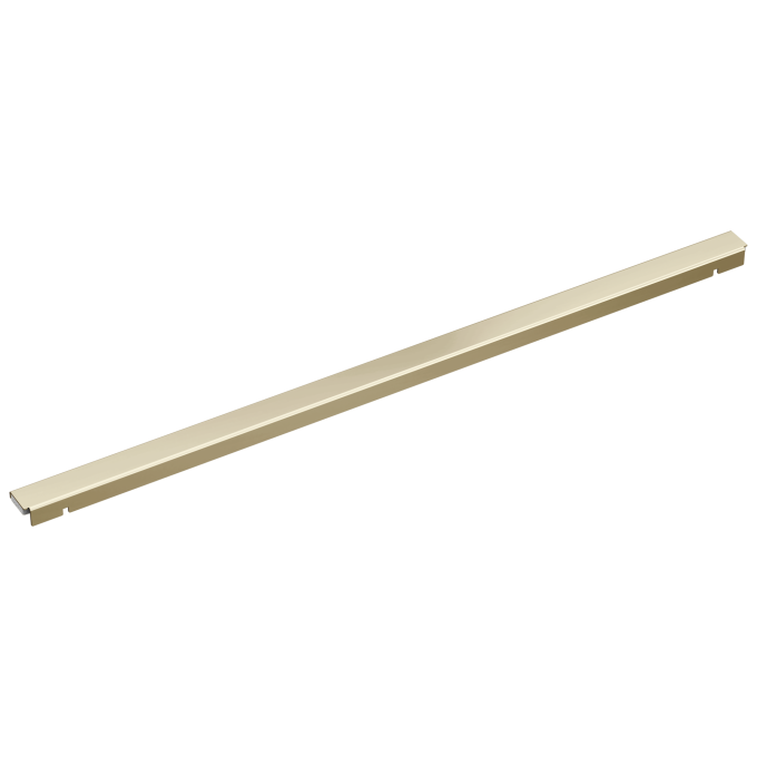 DELTA 24" Linear Shower Drain Wall Edge — Polished Nickel