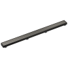 DELTA 36" Reversible Linear Shower Drain Trim — Black Stainless