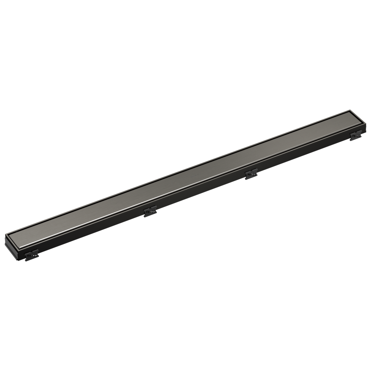 DELTA 36" Reversible Linear Shower Drain Trim — Black Stainless