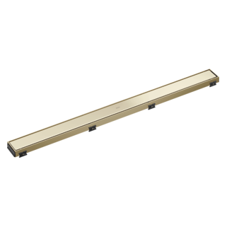 DELTA 36" Reversible Linear Shower Drain Trim — Polished Nickel