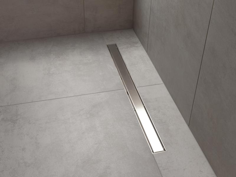 DELTA 36" Reversible Linear Shower Drain Trim — Stainless