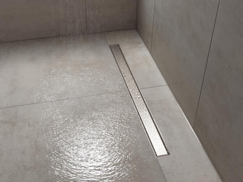 DELTA 36" Reversible Linear Shower Drain Trim — Stainless