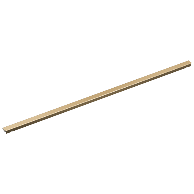 DELTA 36" Linear Shower Drain Wall Edge — Champagne Bronze