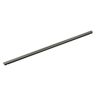 DELTA 36" Linear Shower Drain Wall Edge — Black Stainless