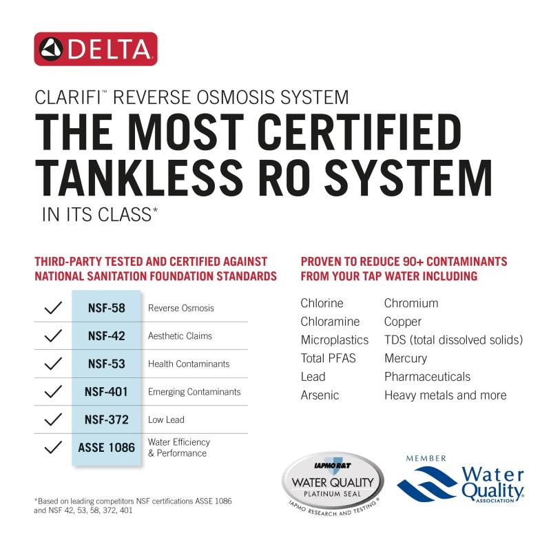 DELTA Clarifi Reverse Osmosis Replacement Pre-Filter Cartridge — Not Applicable