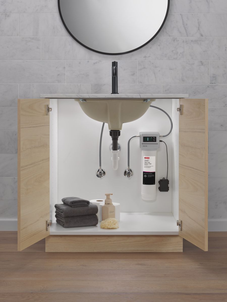 DELTA Clarifi High Flow High Capacity Under Sink Water Filtration System — Not Applicable