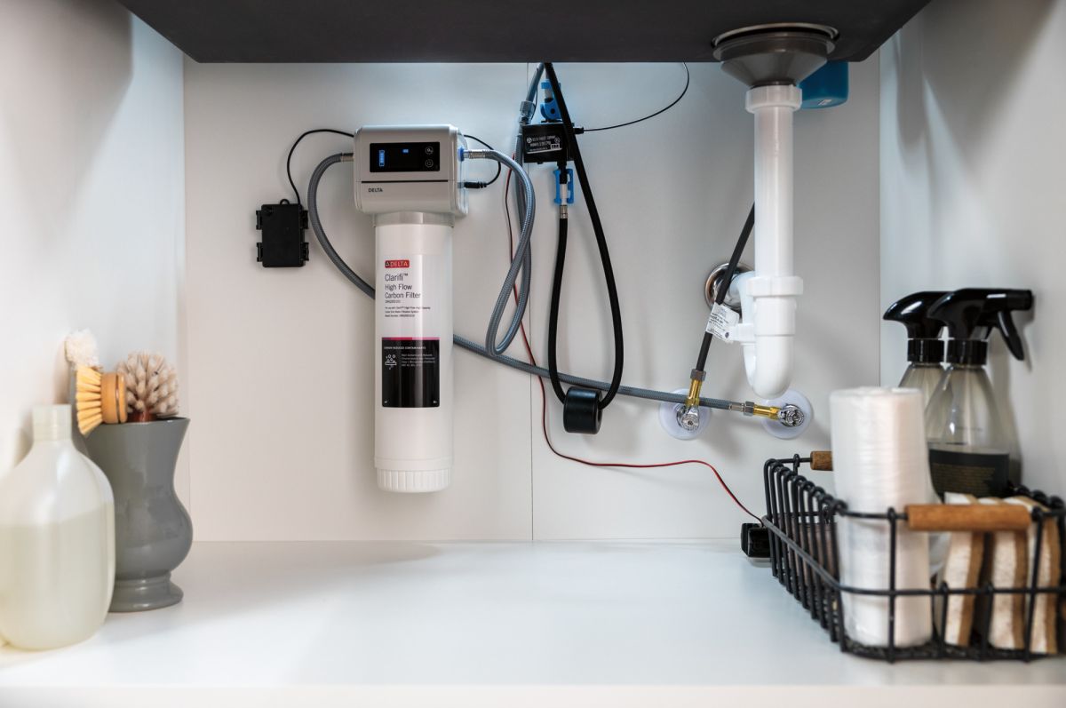 DELTA Clarifi High Flow High Capacity Under Sink Water Filtration System — Not Applicable