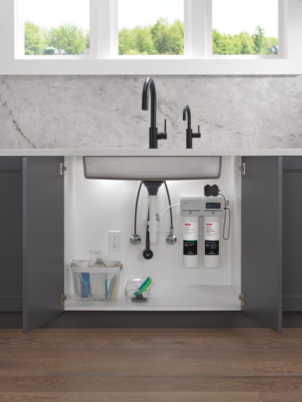 DELTA Clarifi 2-Stage Under Sink Advanced Water Filtration System — Not Applicable