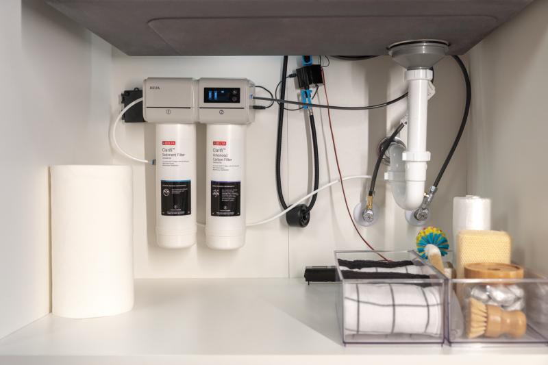 DELTA Clarifi 2-Stage Under Sink Advanced Water Filtration System — Not Applicable