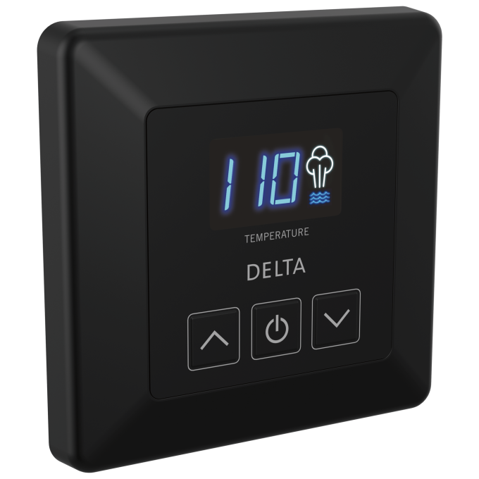DELTA Universal Showering Components SimpleSteam Control — Matte Black