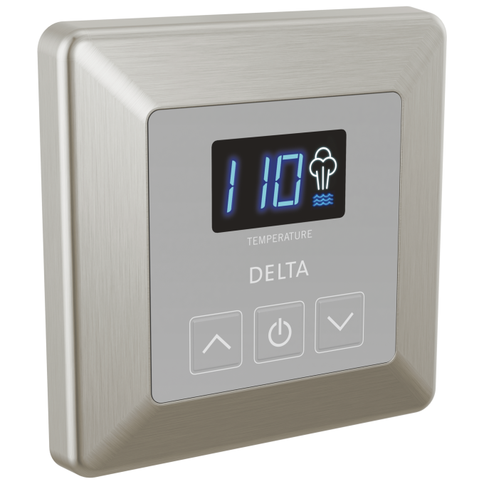 DELTA Universal Showering Components SimpleSteam Control — Lumicoat® Stainless