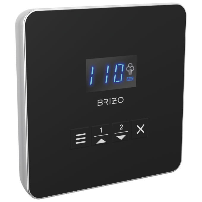 BRIZO Other Mystix Square Steam Control — Chrome