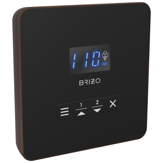 BRIZO Other Mystix Square Steam Control — Venetian Bronze