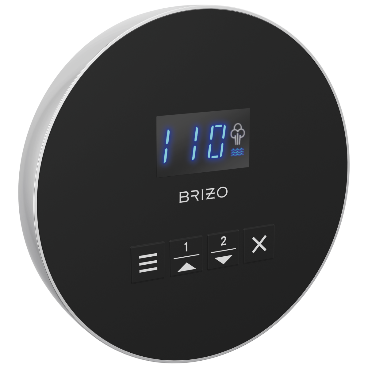 BRIZO Other Mystix Round Steam Control — Chrome