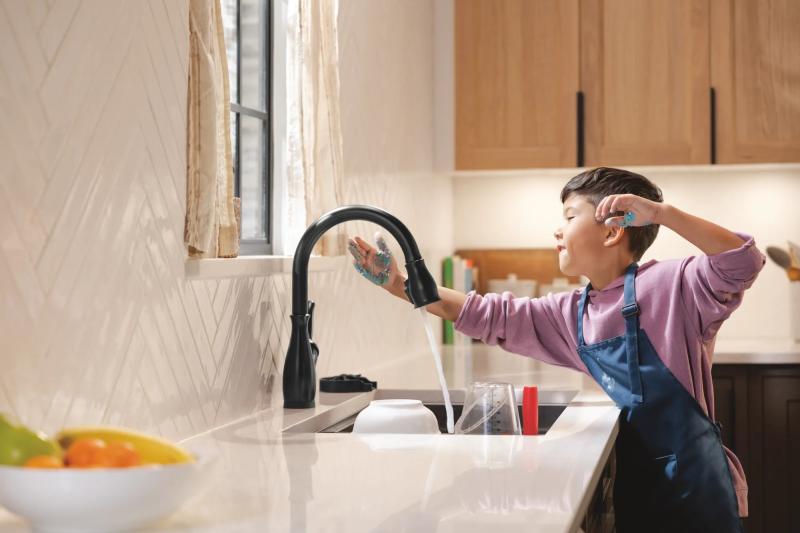 DELTA Other Metal Glass Rinser — Matte Black