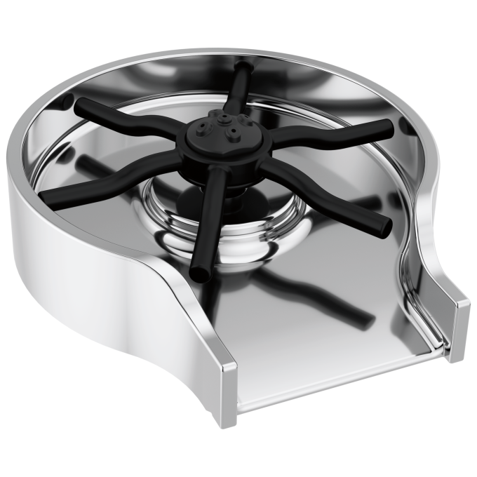 DELTA Other Metal Glass Rinser — Chrome