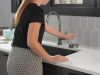 DELTA Broderick Single Handle Pull-Down Kitchen Faucet With Touch2O  Technology — Black Stainless